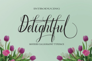 Delightful: A Display Font with Personality
