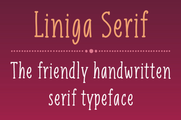 Liniga Serif: A Practical Typeface for Modern Design