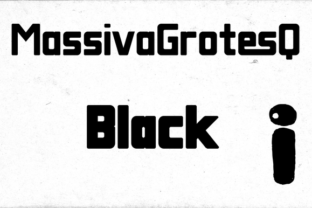 Massiva Grotesq Black: A Bold Typeface for Clear Communication