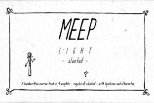 Meep Light Slanted: Why This Typeface Deserves a Spot in Your Design Toolkit