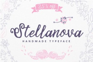 Stellanova: A Modern Display Font with Creative Versatility