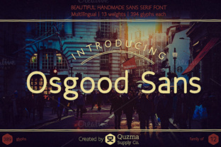 Why Osgood Sans Is Reshaping Modern Typography